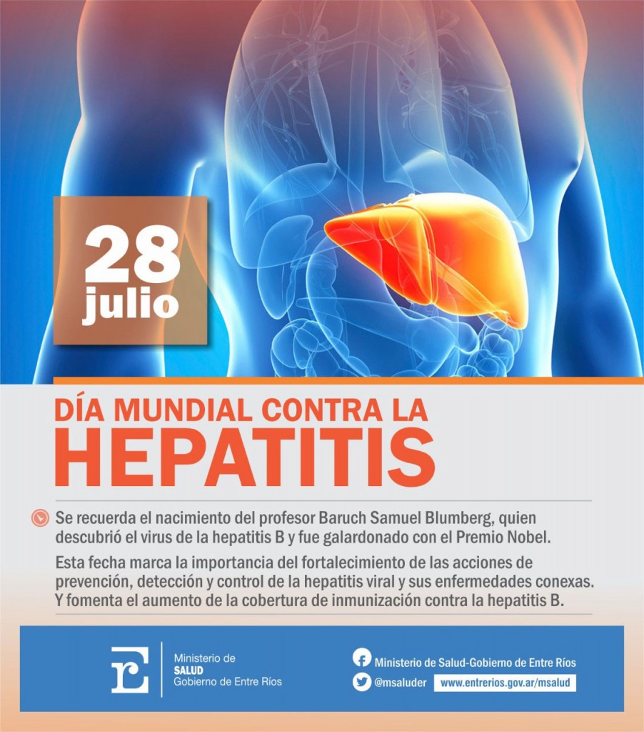 Día Mundial Contra la Hepatitis