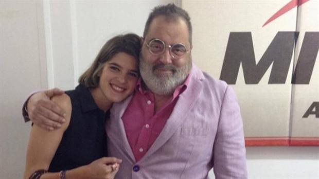 Jorge Lanata junto a su nuevo amor, la periodista Josefina Giancaterino Stegmann. Foto: Instagram